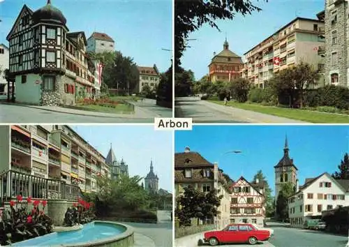 AK / Ansichtskarte  ARBON__TG Teilansichten Ortszentrum Schloss Kirche