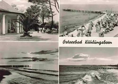 AK / Ansichtskarte  KueHLUNGSBORN_Ostseebad Strand Kuestenpanorama Parkanlagen