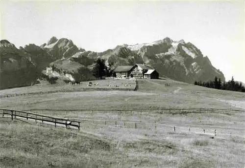 AK / Ansichtskarte  Appenzell_IR Panorama Gasthaus Hoher Hirschberg Appenzeller Alpen