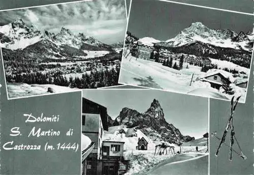 AK / Ansichtskarte  San_Martino_di_Castrozza_IT Winterpanorama Dolomiten