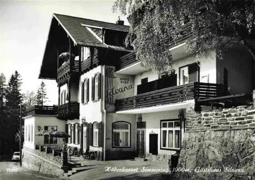 AK / Ansichtskarte  Semmering_Niederoesterreich Gaestehaus Silvana