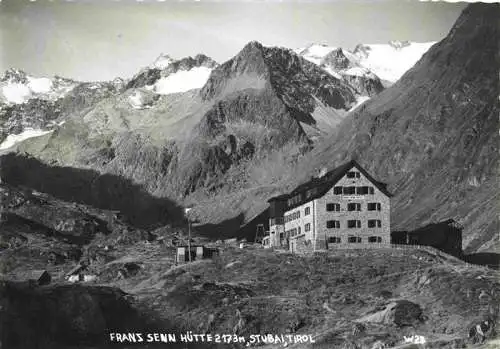 AK / Ansichtskarte  Neustift__Stubaital_Tirol_AT Franz-Senn-Huette Berghaus Stubaier Alpen