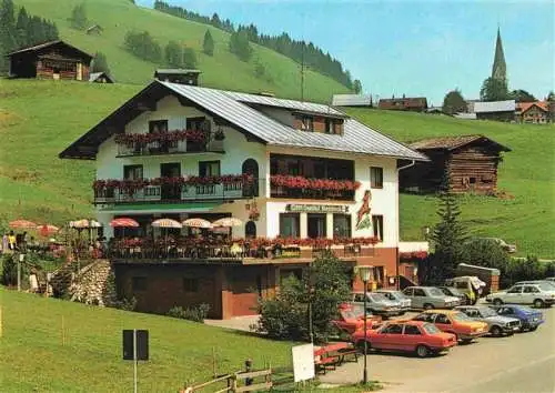 AK / Ansichtskarte  Mittelberg_Kleinwalsertal_AT Gasthof Steinbock