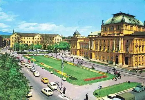 AK / Ansichtskarte  Zagreb_Agram_Croatia Stadtplatz