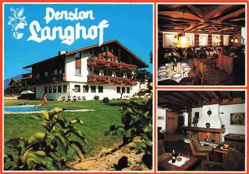 AK / Ansichtskarte  Natz_Brixen_Suedtirol Pension Langhof Gastraeume