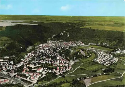 AK / Ansichtskarte  Blaubeuren Fliegeraufnahme