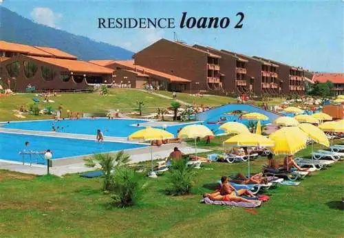 AK / Ansichtskarte 73983100 Loano_Liguria_IT Residence Loano 2 Freibad