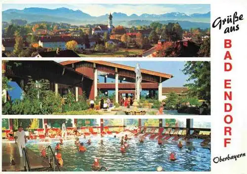 AK / Ansichtskarte  Bad_Endorf Jod Thermalbad Panorama