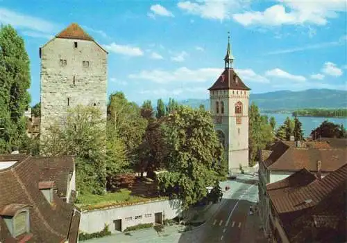 AK / Ansichtskarte  ARBON__TG Altstadt Schloss Blick zum Bodensee
