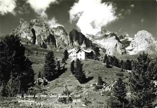 AK / Ansichtskarte 73983170 Rifugio_Firenze_2039m_Geislerhuette_Groedental_Suedtirol_IT Panorama Berghaus Dolomiten