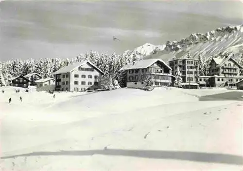 AK / Ansichtskarte  Valbella__Lenzerheide_GR Winterpanorama Skigebiet Alpen Hotels