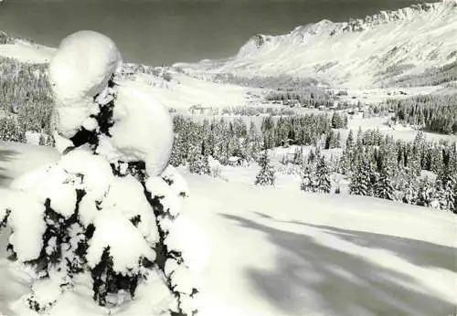 AK / Ansichtskarte  Valbella__Lenzerheide_GR Skigebiet Alpen im Winterzauber