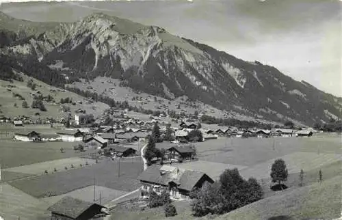 AK / Ansichtskarte  Lenk_Simmental_BE Dorf mit Duerrenwaldhorn