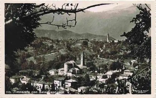 AK / Ansichtskarte  Tesserete_TI con Sala Capriasca
