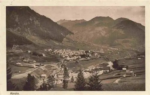 AK / Ansichtskarte  Airolo_TI Panorama