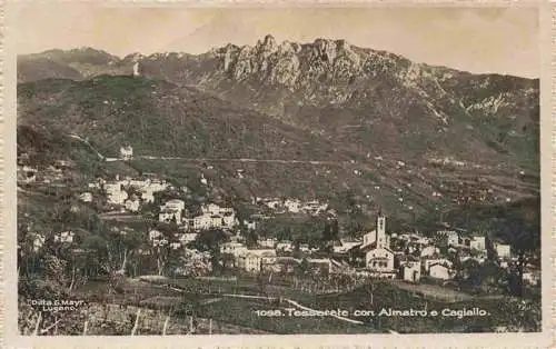 AK / Ansichtskarte  Tesserete_TI con Almatro e Cagiallo