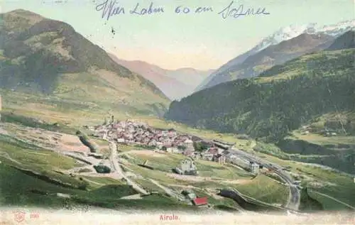 AK / Ansichtskarte  Airolo_TI Panorama