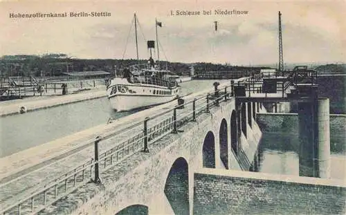 AK / Ansichtskarte 73983322 Niederfinow Hohenzollernkanal Berlin_Stettin Schleuse