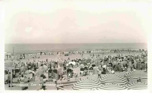 AK / Ansichtskarte  SCHEVENINGEN_Den_Haag_Zuid-Holland_NL Zee en Strandgezicht