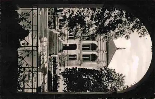 AK / Ansichtskarte  BAD_HARZBURG Durchblick aus der Wandelhalle auf das Badehaus