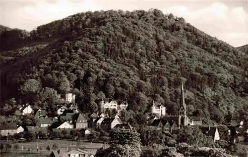 AK / Ansichtskarte  BAD_HARZBURG Teilansicht mit Kirche