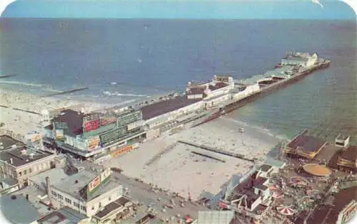 AK / Ansichtskarte 73983346 Atlantic_City_New_Jersey_USA World famous Steel Pier aerial view