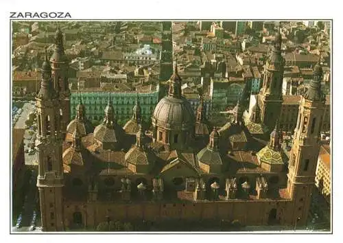 AK / Ansichtskarte  Zaragoza_Saragossa_ES Basilica del Pilar