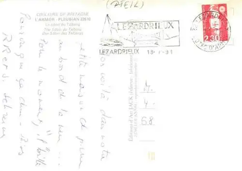 AK / Ansichtskarte  Pleubian_22_Cotes-d_Armor Le Sillon du Talberg Collection Couleurs de Bretagne vue aérienne