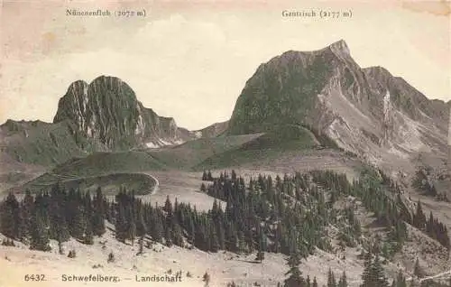 AK / Ansichtskarte  Schwefelberg_Bad_BE Panorama Nuenenenfluh Gantrisch