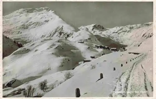 AK / Ansichtskarte  Tschamutt_Sedrun_Surselva_GR mit Bades und Hotel Rheinquelle