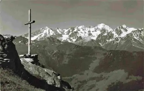 AK / Ansichtskarte  Verbier_VS Le Croix des Ruiniertes et le Massif du Trient