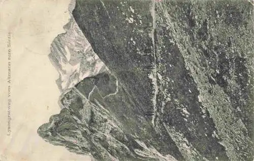 AK / Ansichtskarte  Lysengratweg_Saentis_Altmann_IR Panorama