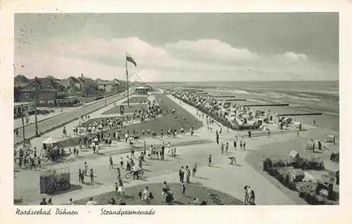 AK / Ansichtskarte  Duhnen_Nordsee Strandpromenade