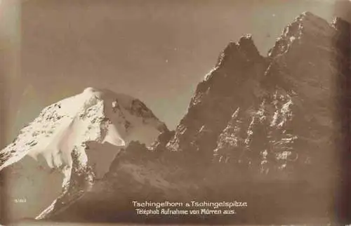 AK / Ansichtskarte  Tschingelhorn_3576m_BE mit Tschingelspitze