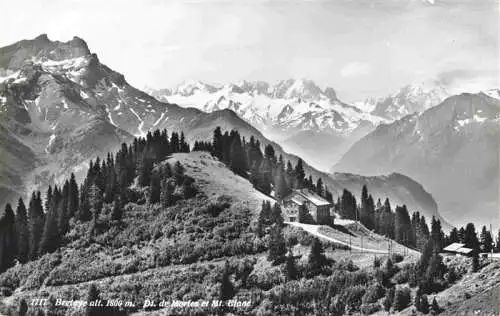 AK / Ansichtskarte  Bretaye_1800m_VD Dent de Morales et Mont Blanc