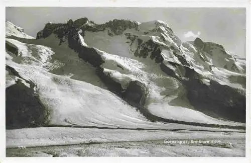 AK / Ansichtskarte  Gornergrat_Zermatt_VS mit Breithorn