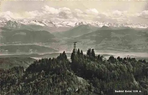 AK / Ansichtskarte  Bachtel-Kulm_Bachtelkulm_1110m_ZH Panorama Zuercher Oberland
