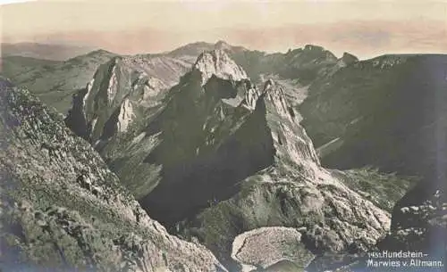 AK / Ansichtskarte  Hundstein_2156m_IR Marwies vom Altmann