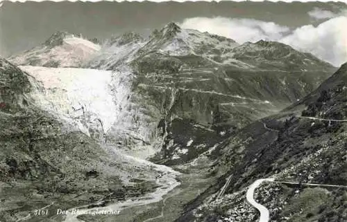 AK / Ansichtskarte  Rhonegletscher_Glacier_du_Rhone_VS Panorama
