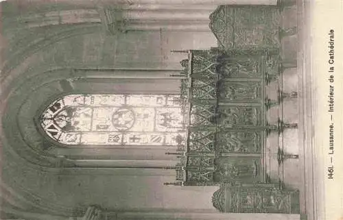 AK / Ansichtskarte  LAUSANNE_VD Interieur de la Cathédrale
