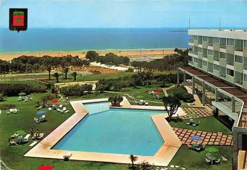 AK / Ansichtskarte 73983595 Agadir_Maroc Marhaba Hotel Swimming Pool Strand