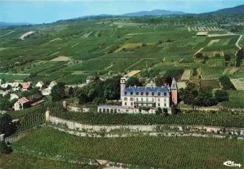 AK / Ansichtskarte  Rouffach Château d'Isenbourg Hôtel vue aérienne