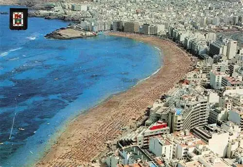 AK / Ansichtskarte  Las_Palmas_Gran_Canaria_ES Playa las Canteras vista aérea