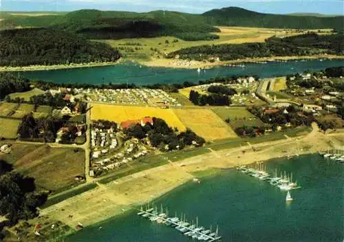 AK / Ansichtskarte  Scheid_Halbinsel_Hessen Ferienparadies am Edersee