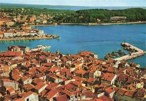 AK / Ansichtskarte 73983655 Rovinj_Rovigno_Istrien_Croatia Panorama Hafen