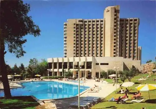 AK / Ansichtskarte  Jerusalem__Yerushalayim_Israel Renaissance Jerusalem Hotel Swimming Pool