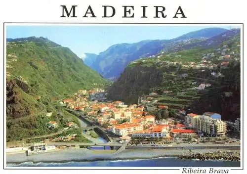 AK / Ansichtskarte  Ribeira_Brava Fliegeraufnahme