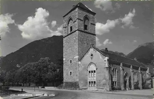 AK / Ansichtskarte  Villeneuve_01_Ain Hotel de Ville