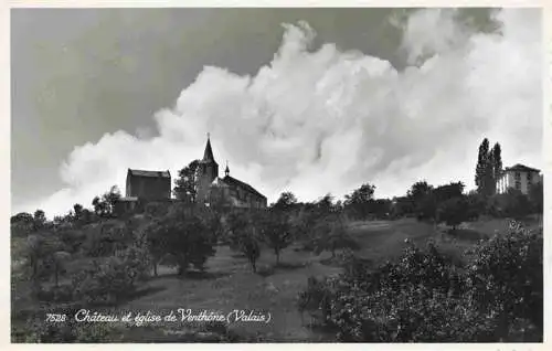 AK / Ansichtskarte  Venthone_VS Chateau et église 