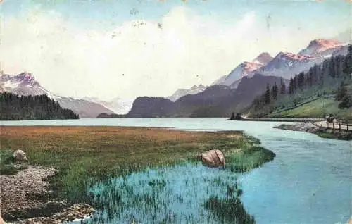 AK / Ansichtskarte  Silser-See_Silsersee_Maloja_GR Panorama